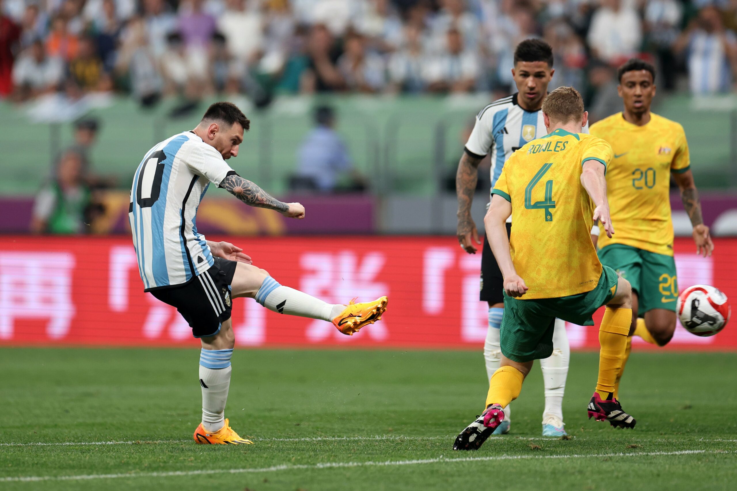 Messi vs Australie