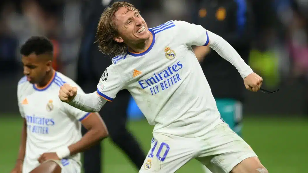 3- Luka Modric : 5 Ligues des Champions