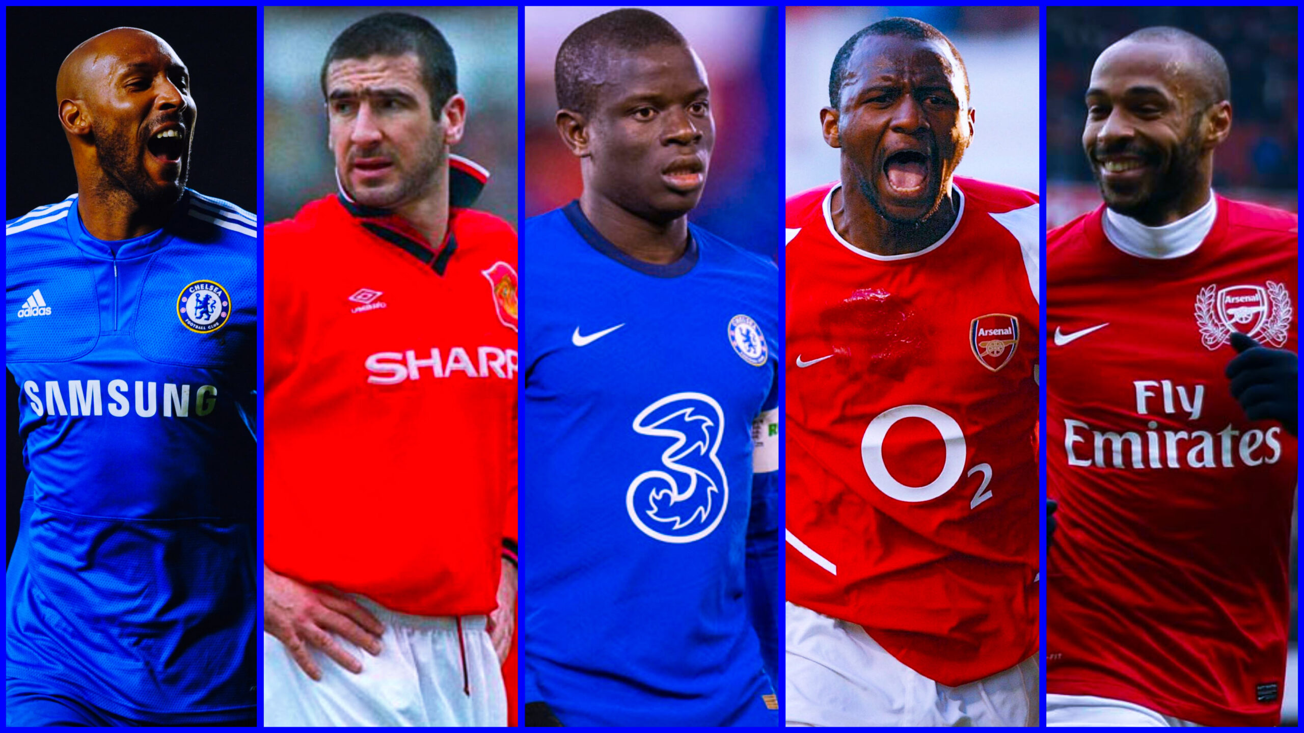 Kanté 4e, Evra 9e, Henry…les 20 meilleurs joueurs français de l’histoire de Premier League