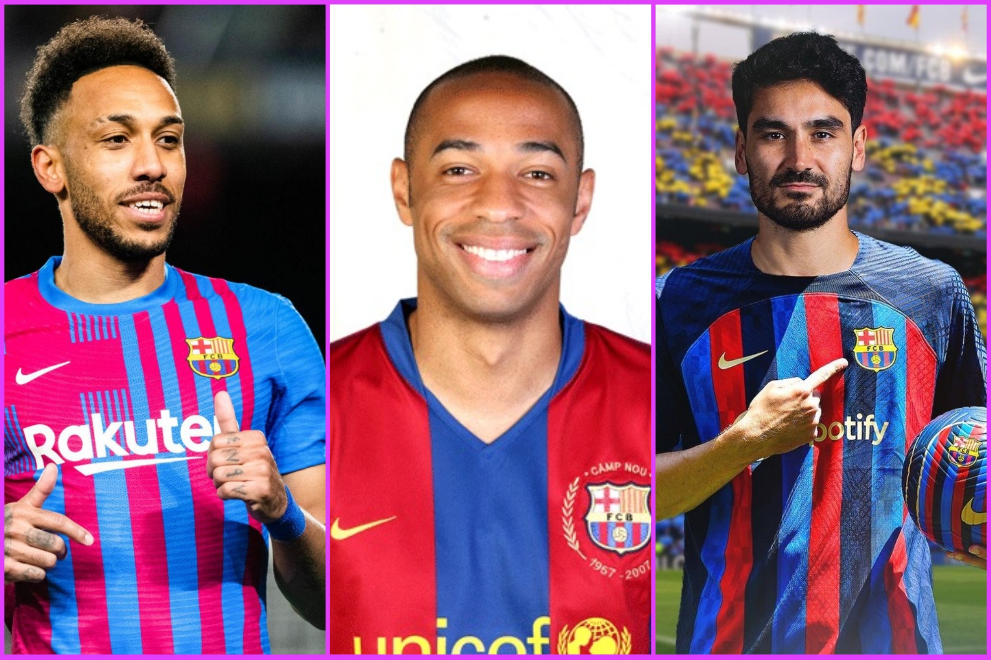 Thierry Henry, Aubameyang, Gündogan.. Les 24 joueurs de Premier League qui ont signé au Barça