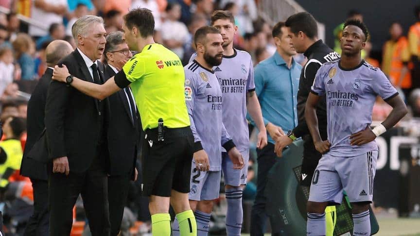 Affaire Vinicius : Ancelotti risque une très lourde sanction en Liga