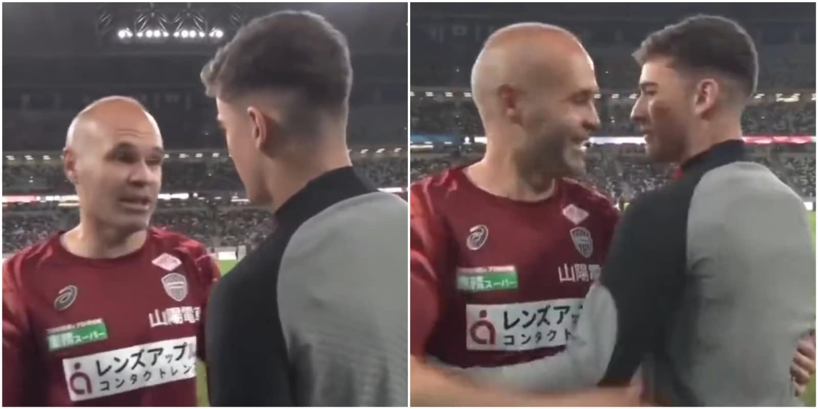 Andres Iniesta était prêt à tout pour obtenir le maillot de Gavi, même avant le match amical au Japon