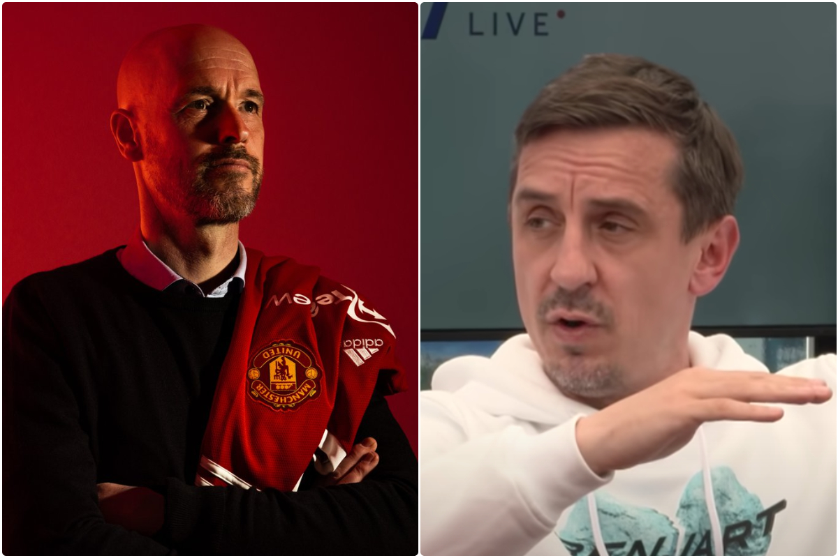 Gary Neville conseille Ten Hag sur la star de Man Utd