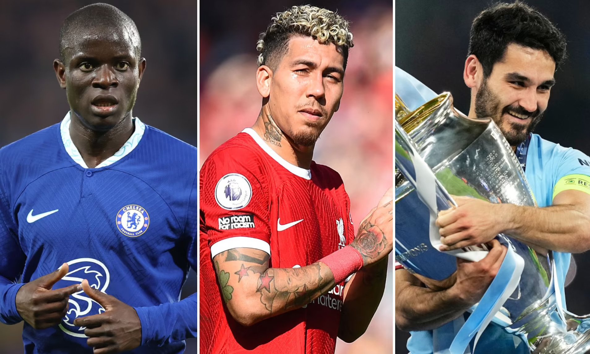 N’Golo, Gündoğan… : la séduisante liste des joueurs de Premier League libres cet été