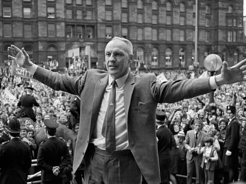 Bill Shankly, une figure emblématique de Liverpool, est considéré comme l'un des plus grands coachs