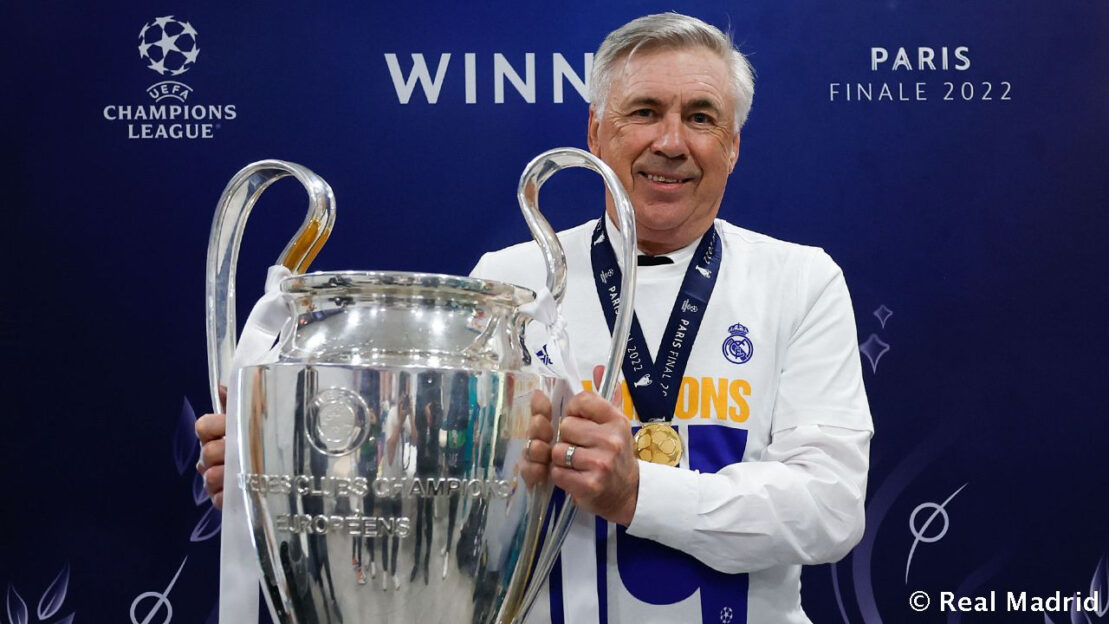 Carlo Ancelotti s'est également affirmé comme l'un des plus grands coachs de l'histoire