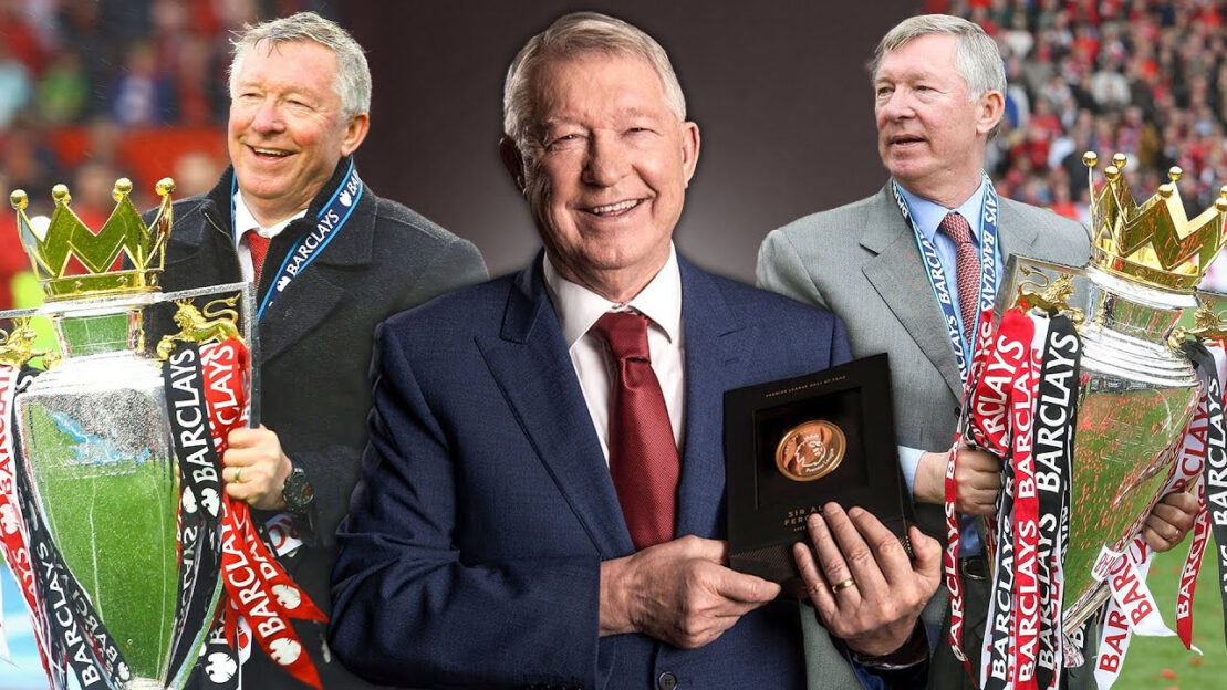 Le célèbre coach de l'Aberdeen FC et surtout de Manchester United, Sir Alex Ferguson, figure parmi les meilleurs entraîneurs de tous les temps
