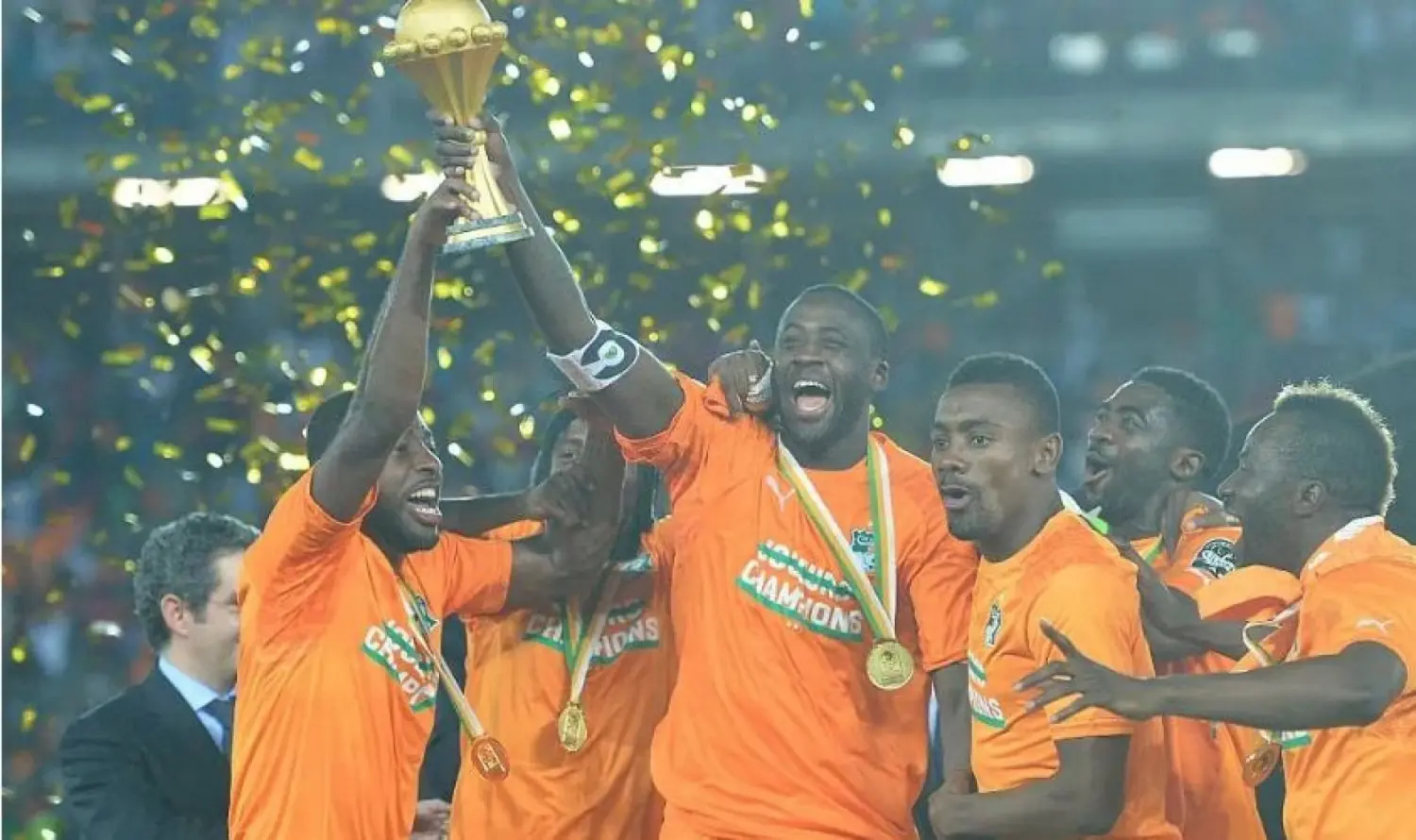 Tout comme son frère Salomon Kalou, Yaya Touré a également joué pour l'équipe nationale de Côte d'Ivoire