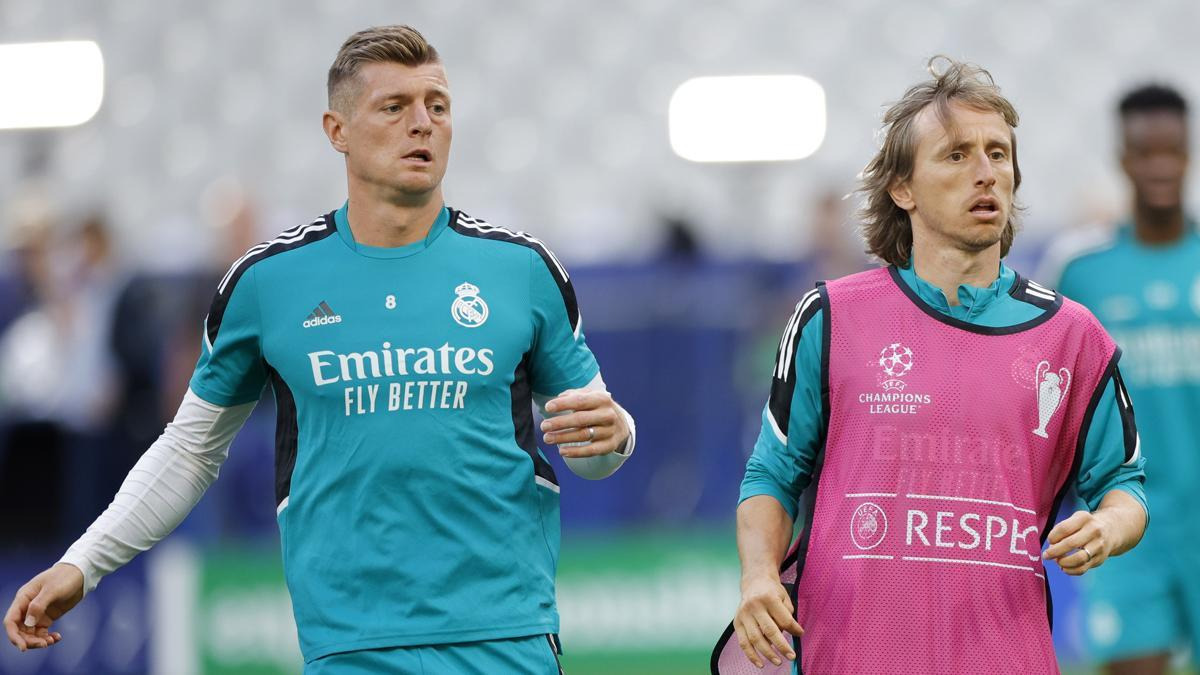 Partager l'équipe avec Modric et Kroos