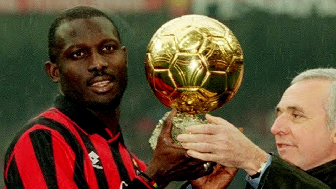 George Weah a gagné le Ballon d'or en 1995