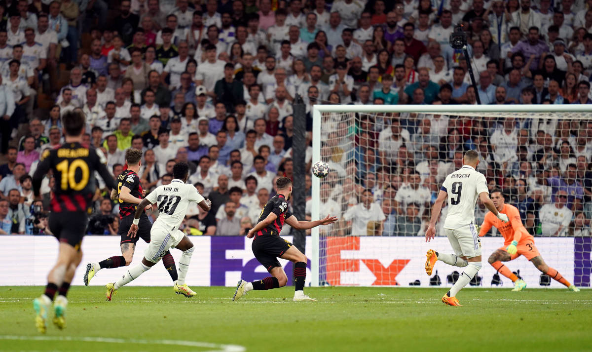 Vinicius Jr a ouvert le score pour le Real Madrid