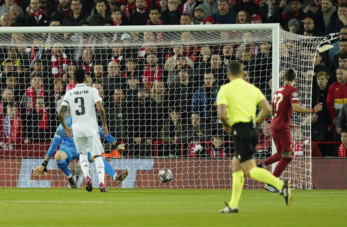 Datwin Núñez a ouvert le score pour Liverpool