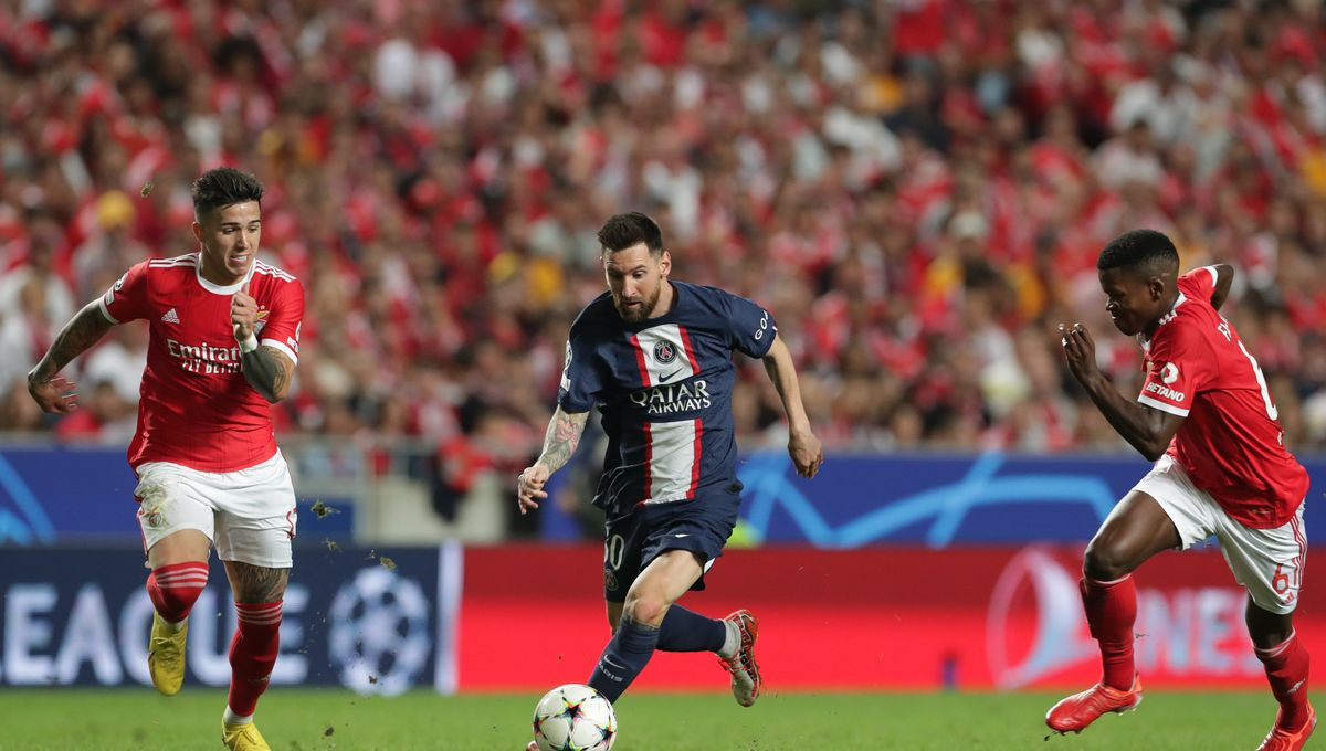 Leo Messi a ouvert le score pour le PSG