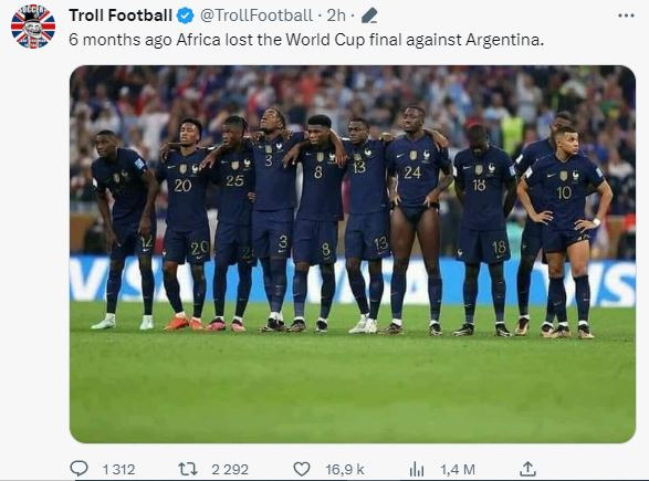 "L'Afrique a perdu la Coupe du monde", le glissement raciste 