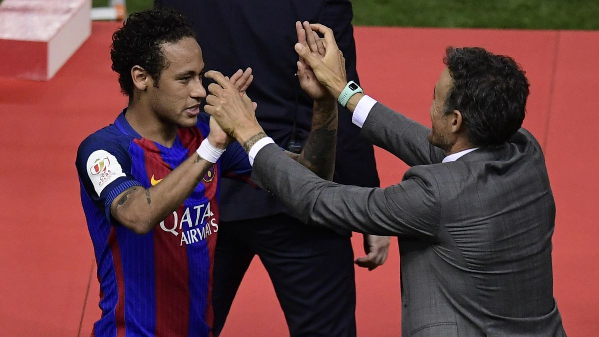 Luis Enrique a été franc. Il a été direct avec Neymar pour éviter toute confusion