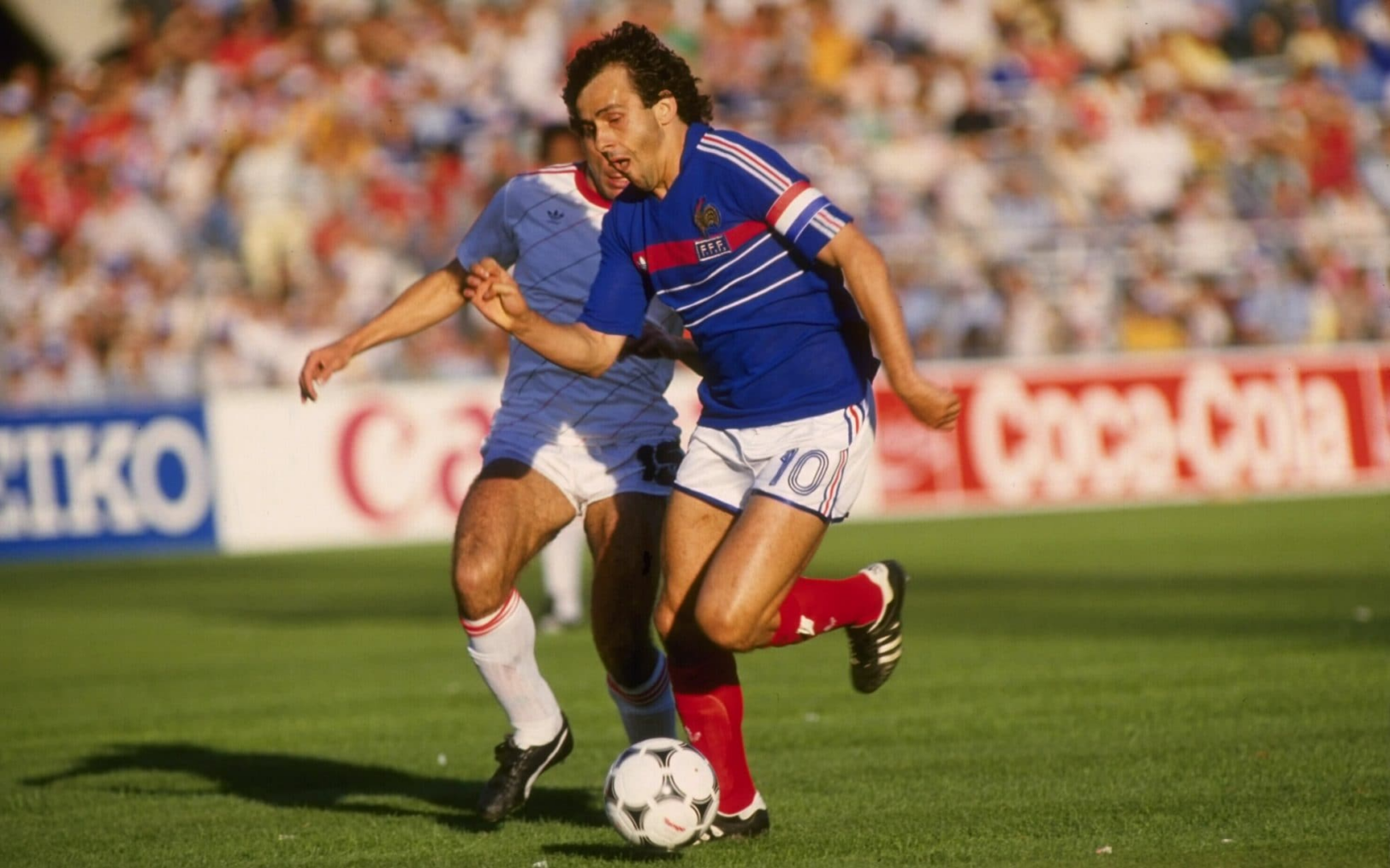 Michel Platini a connu l'apogée de sa carrière lors de l'Euro 1984
