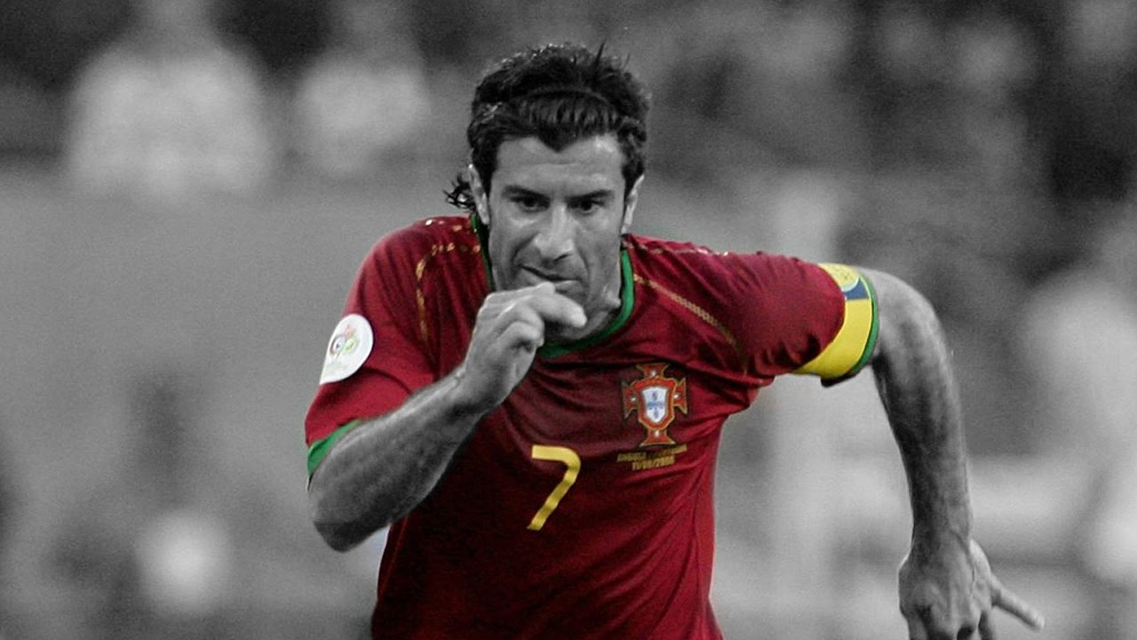 Luis Figo est l’un des plus talentueux attaquants de sa génération