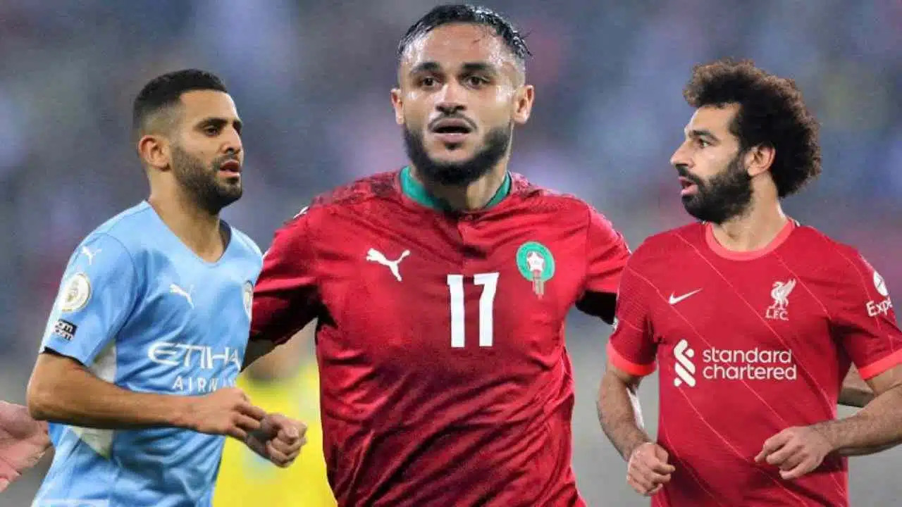 marocain boufal encense algerien mahrez meilleur salah video