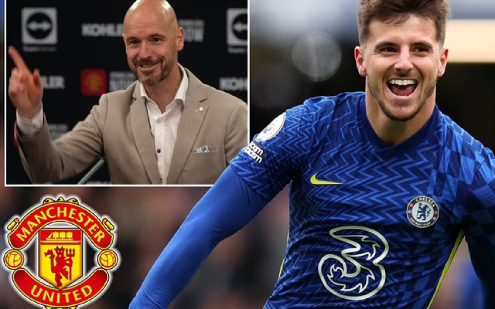 Man United soumet une troisième offre pour Mason Mount