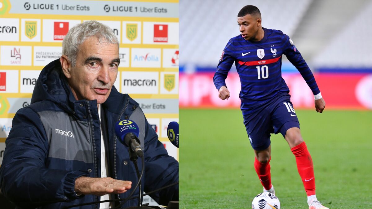 raymond domenech tacle kylian mbappe