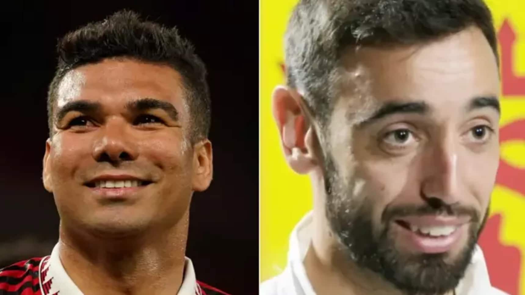 Casemiro connaît la vraie raison pour laquelle Bruno Fernandes est toujours disponible pour Man United