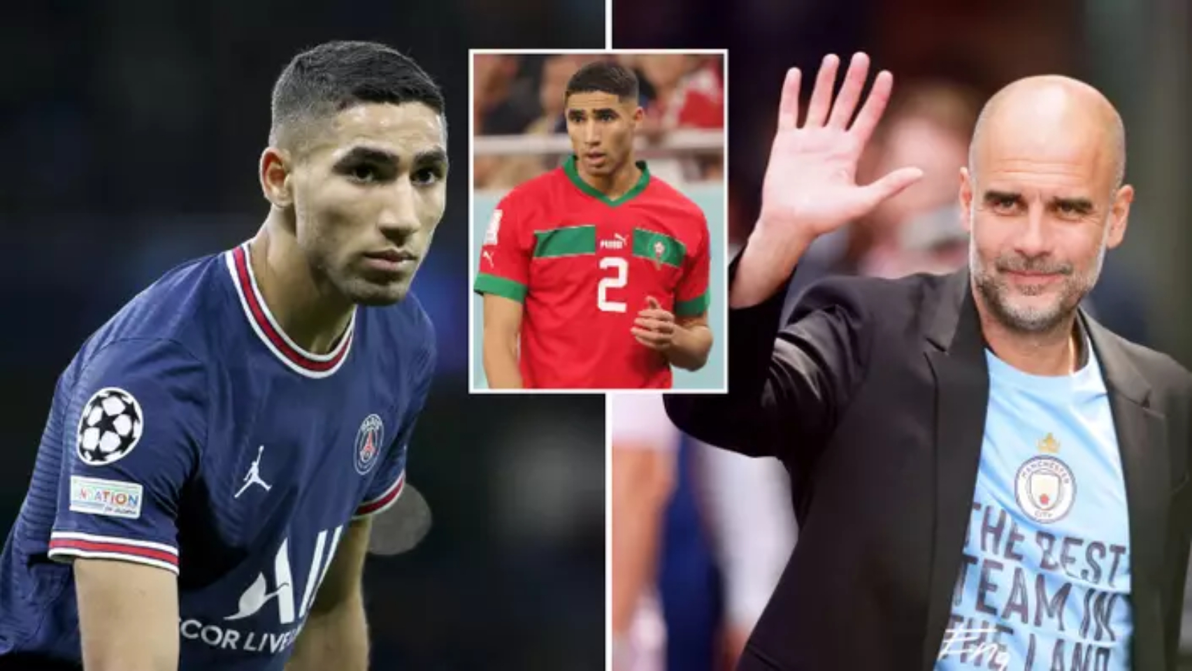 Man City « n’hésitera pas » à payer une somme colossale pour recruter Achraf Hakimi du PSG