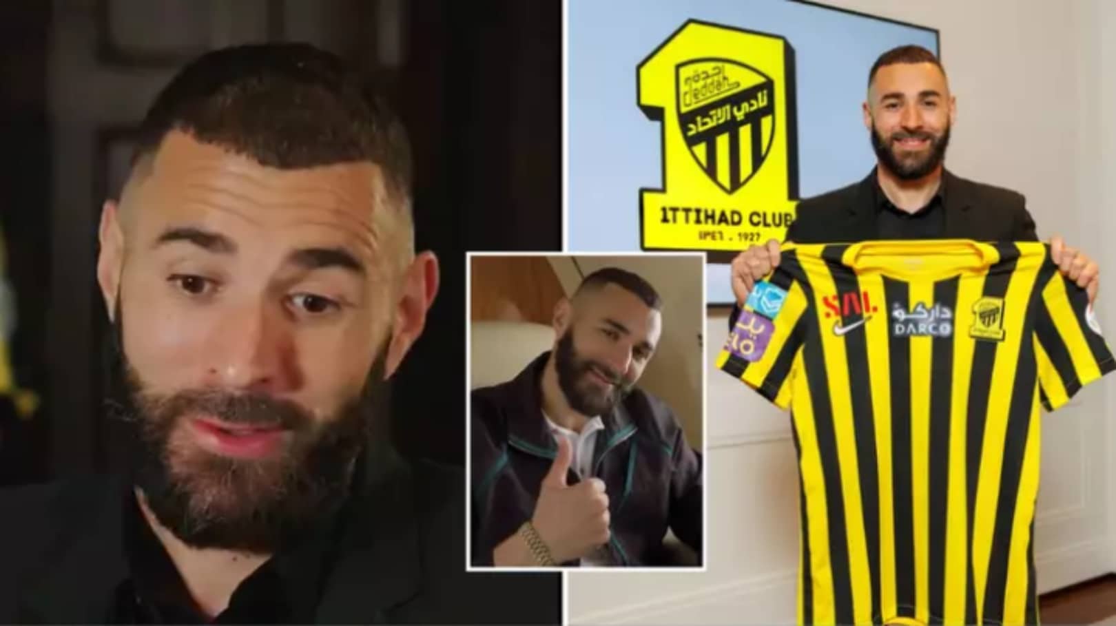 Benzema explique les raisons de son transfert au club saoudien Al-Ittihad pour 172 millions d’euros par an