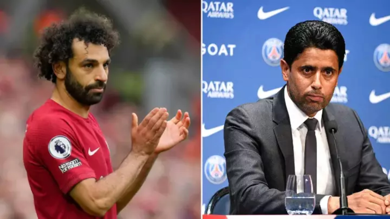 Salah rencontre le président du PSG au Maroc