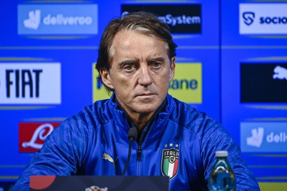 roberto mancini habla en la rueda de prensa previa al hungria italia de la liga de las naciones 2022 efe zsolt szigetvary