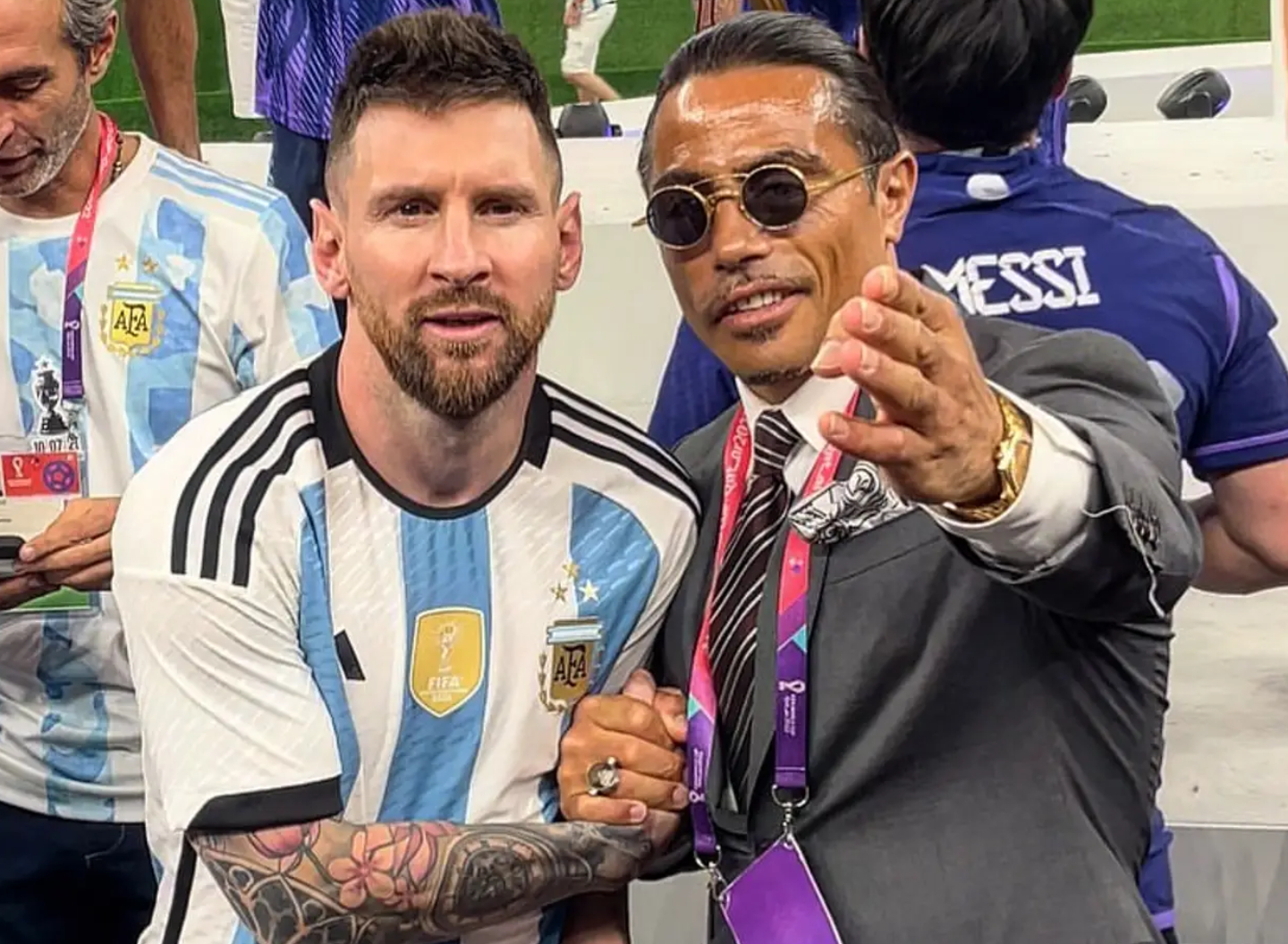Critiqué après la finale France-Argentine, Salt Bae se lâche : « Je n’ai rien volé »