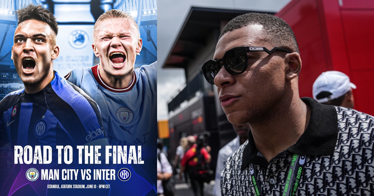 Finale Man City – Inter en C1, Kylian Mbappé donne son pronostic !