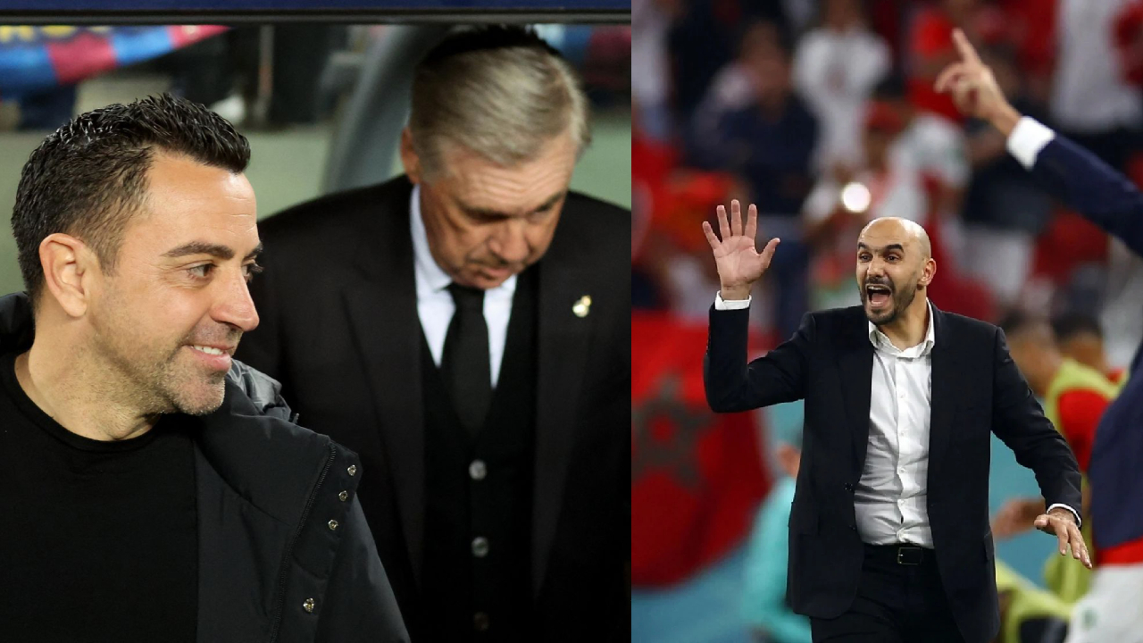 Ancelotti absent, Regragui devant Xavi dans le Top 5 des meilleurs entraîneurs de la saison (Marca)