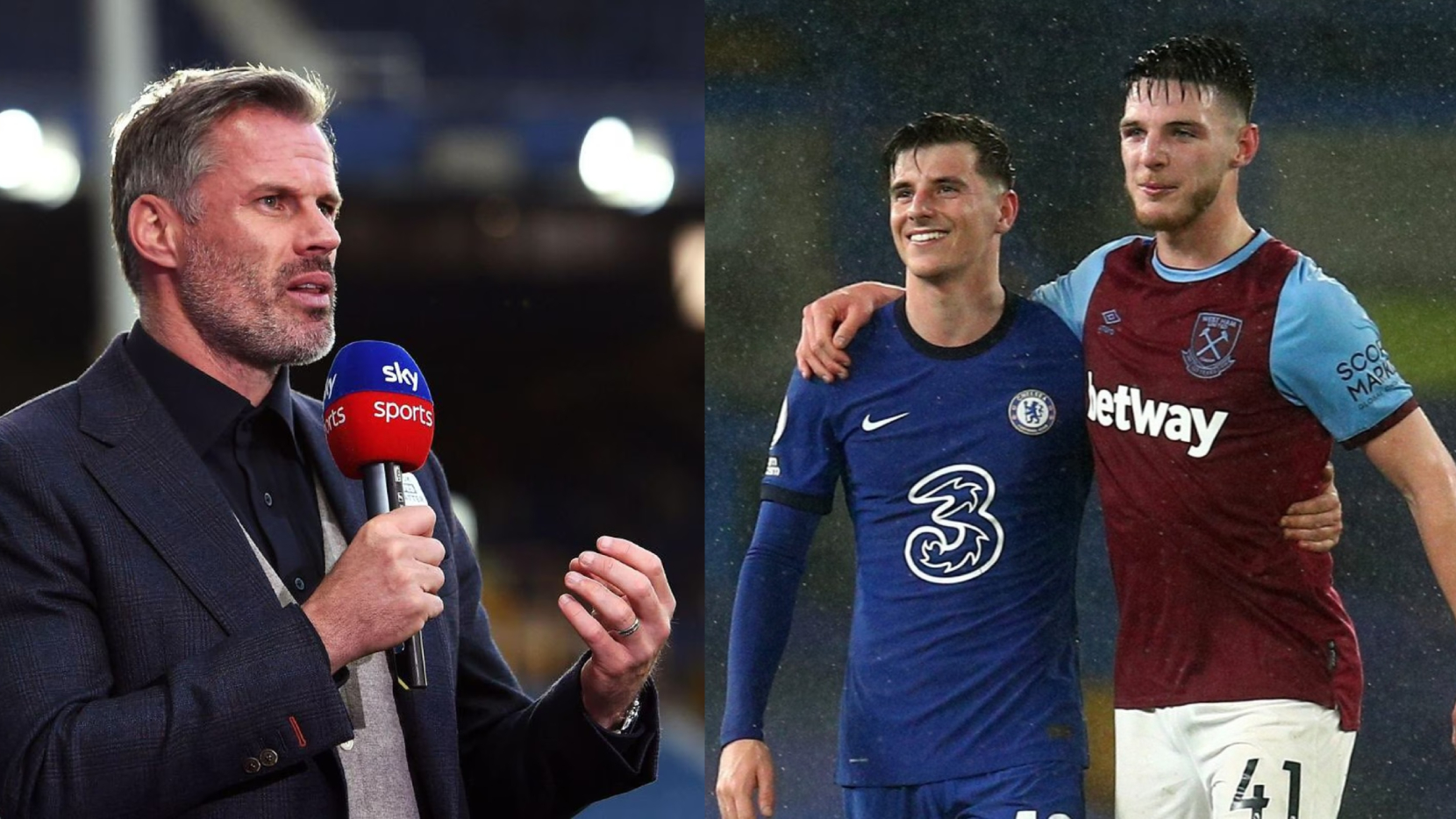 Jamie Carragher choisit le joueur que Man Utd devrait signer entre Rice et Mount