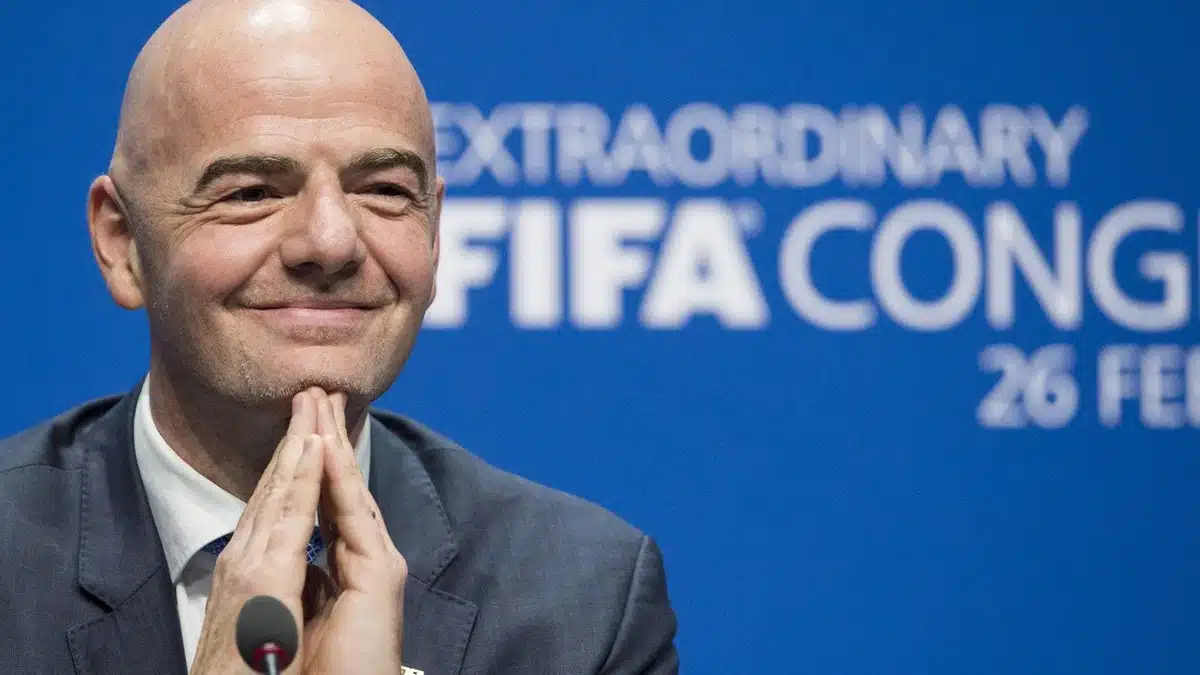 Gianni Infantino, président de la FIFA