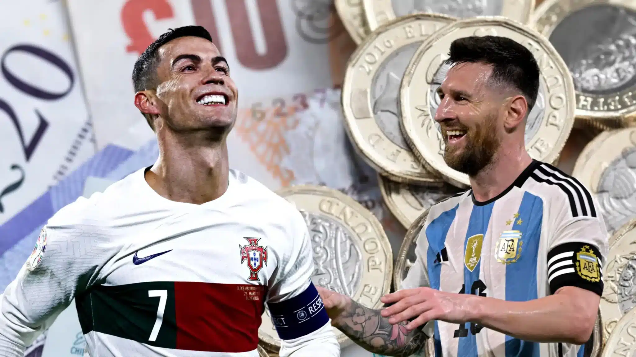 2 M€ gagnés par publication, Ronaldo abat à nouveau Messi sur Instagram !