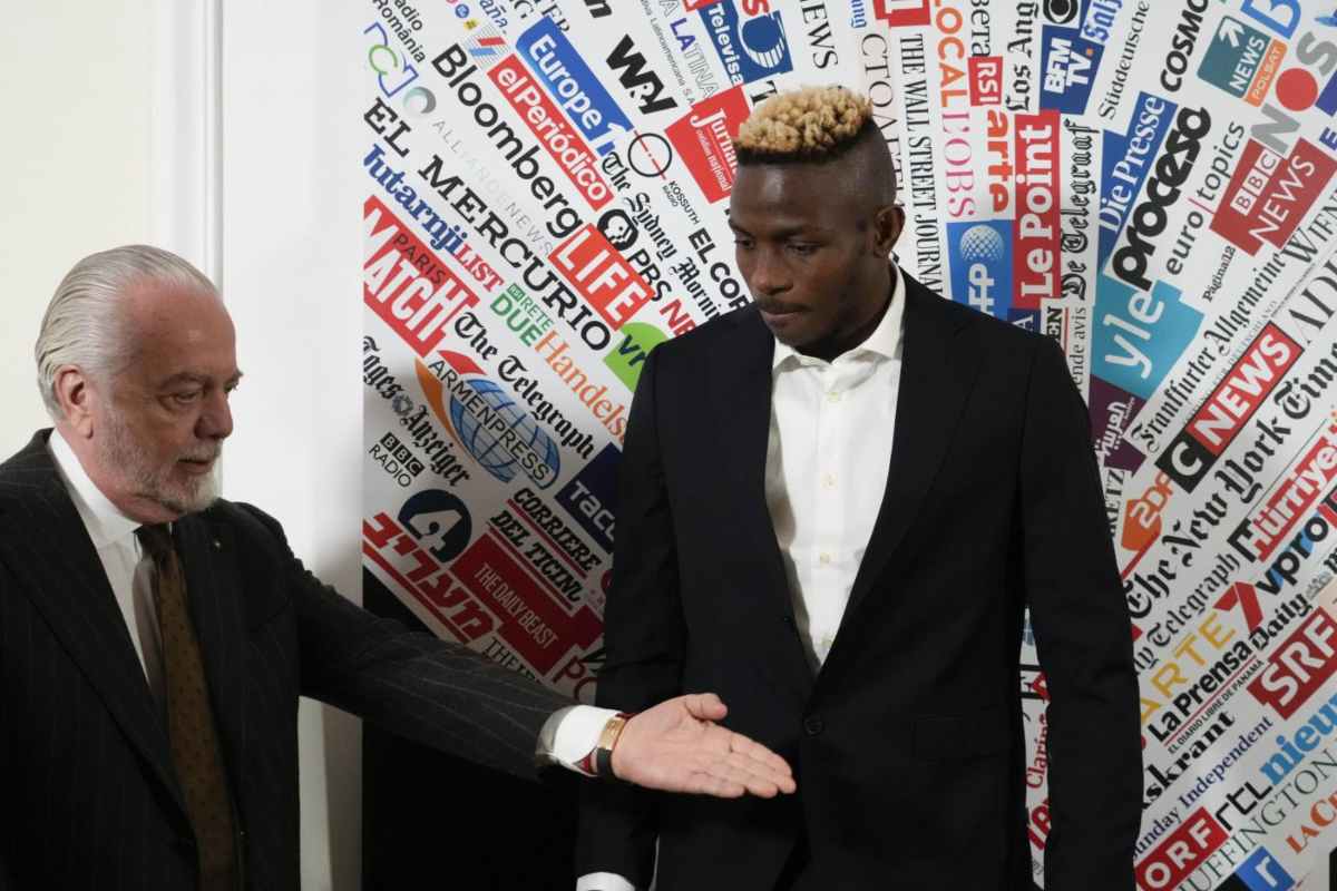 “C’est le seul club qui peut acheter Osimhen », De Laurentiis lance un défi pour la vente du nigérian