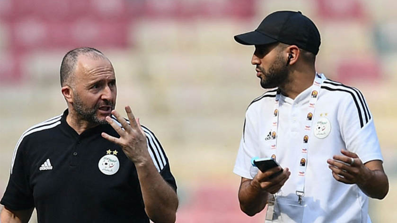 Algérie : Riyad Mahrez en Arabie Saoudite , le conseil de Djamel Belmadi