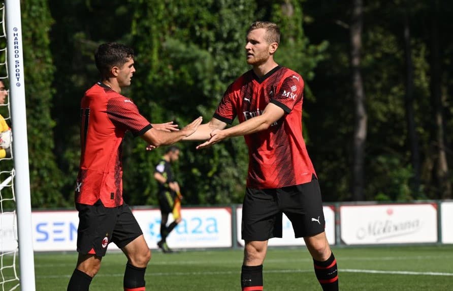 Amical : Avec un Pulisic déjà lumineux, le Milan AC met 7 buts avant de retrouver le Real