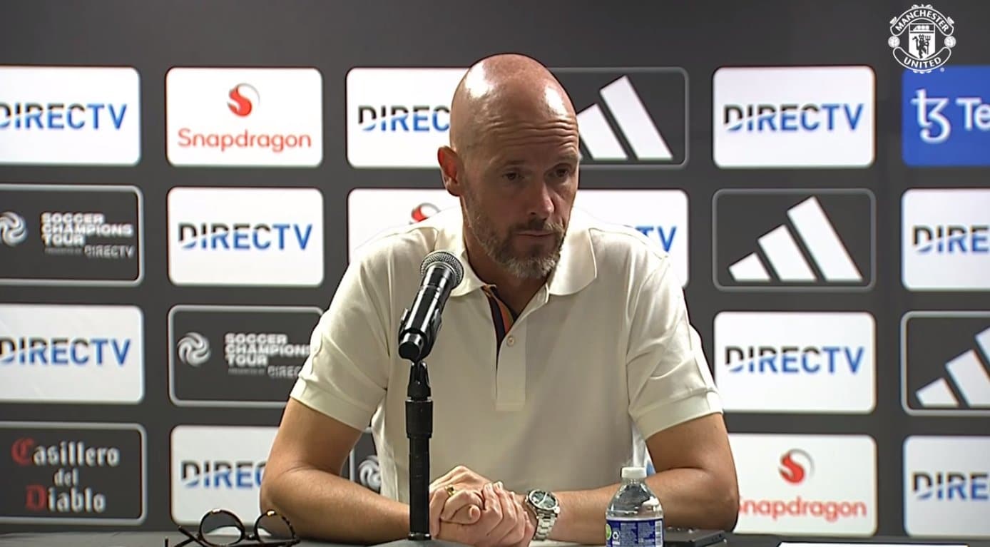 Manchester United : Ten Hag analyse la défaite face au Real Madrid