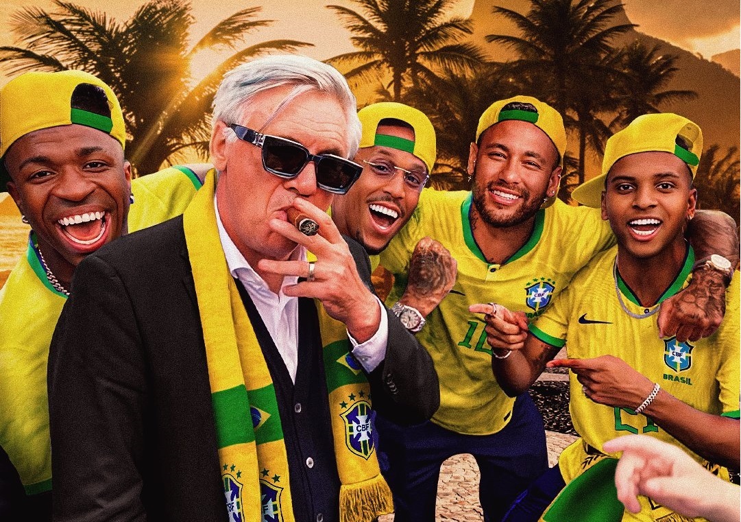 Ancelotti Vinicius Militao Neymar Rodrygo Goes
