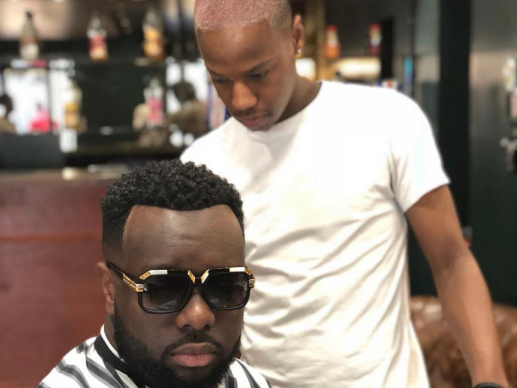 Brice Tchaga et Maitre Gims