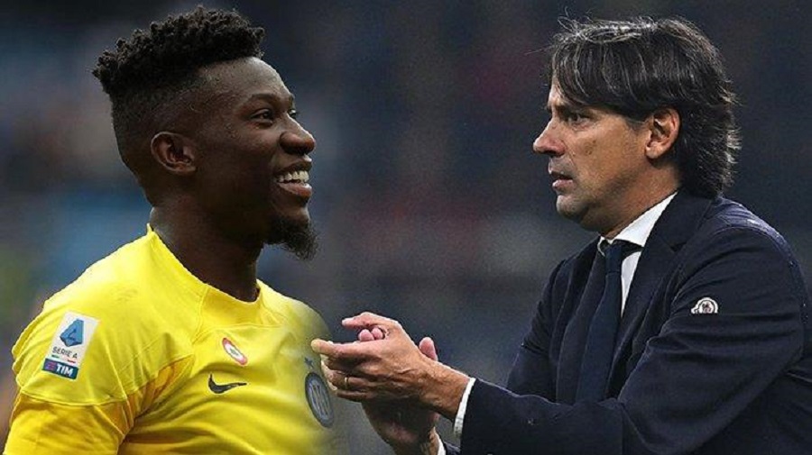 Inter Milan Andre Onana sur le depart Simone Inzaghi prend une decision categorique