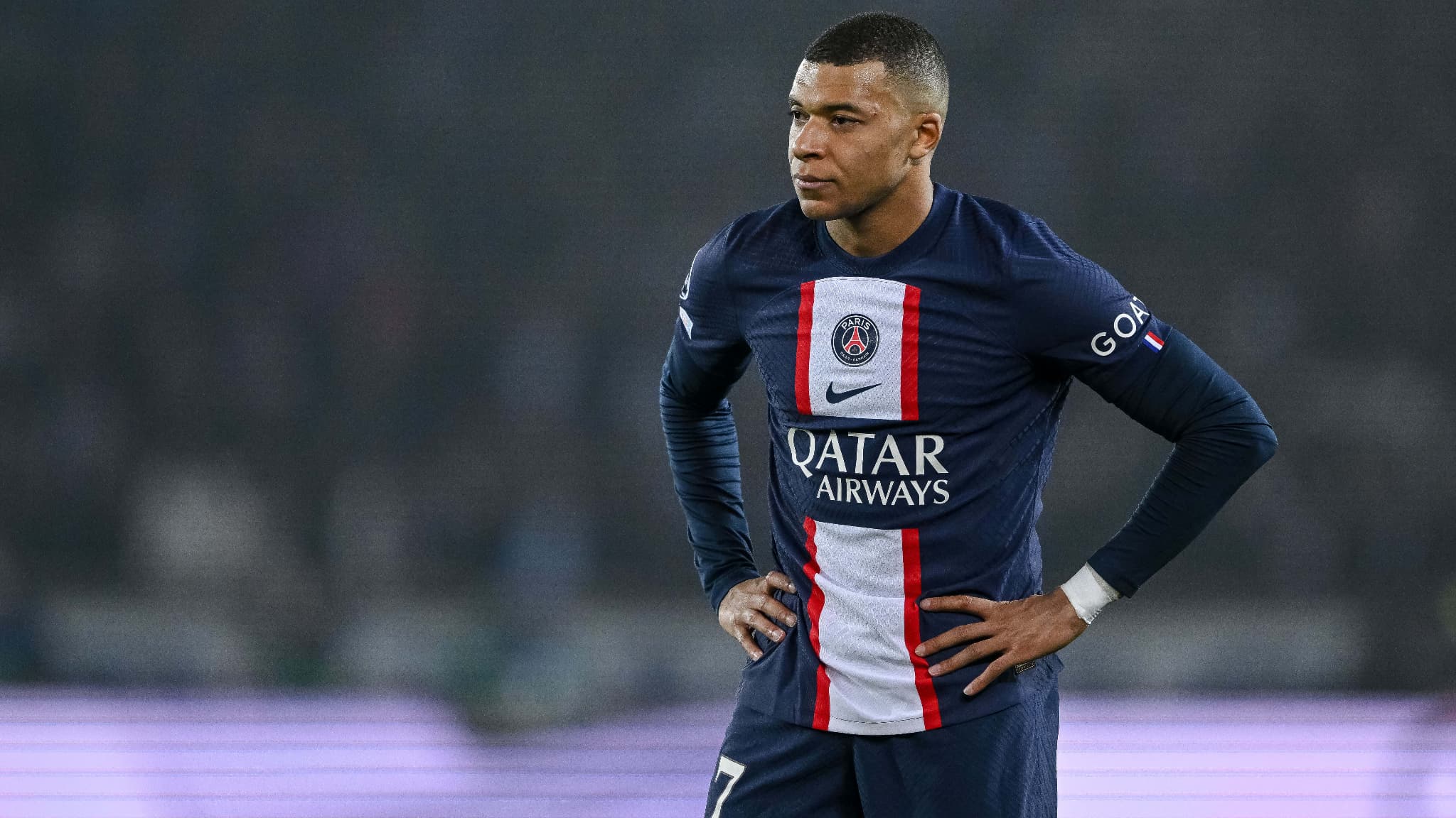 Kylian Mbappe lors de PSG Bayern 1578411 1