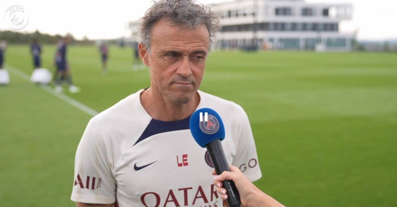PSG : La r&eacute;action de Luis Enrique apr&egrave;s sa premi&egrave;re victoire