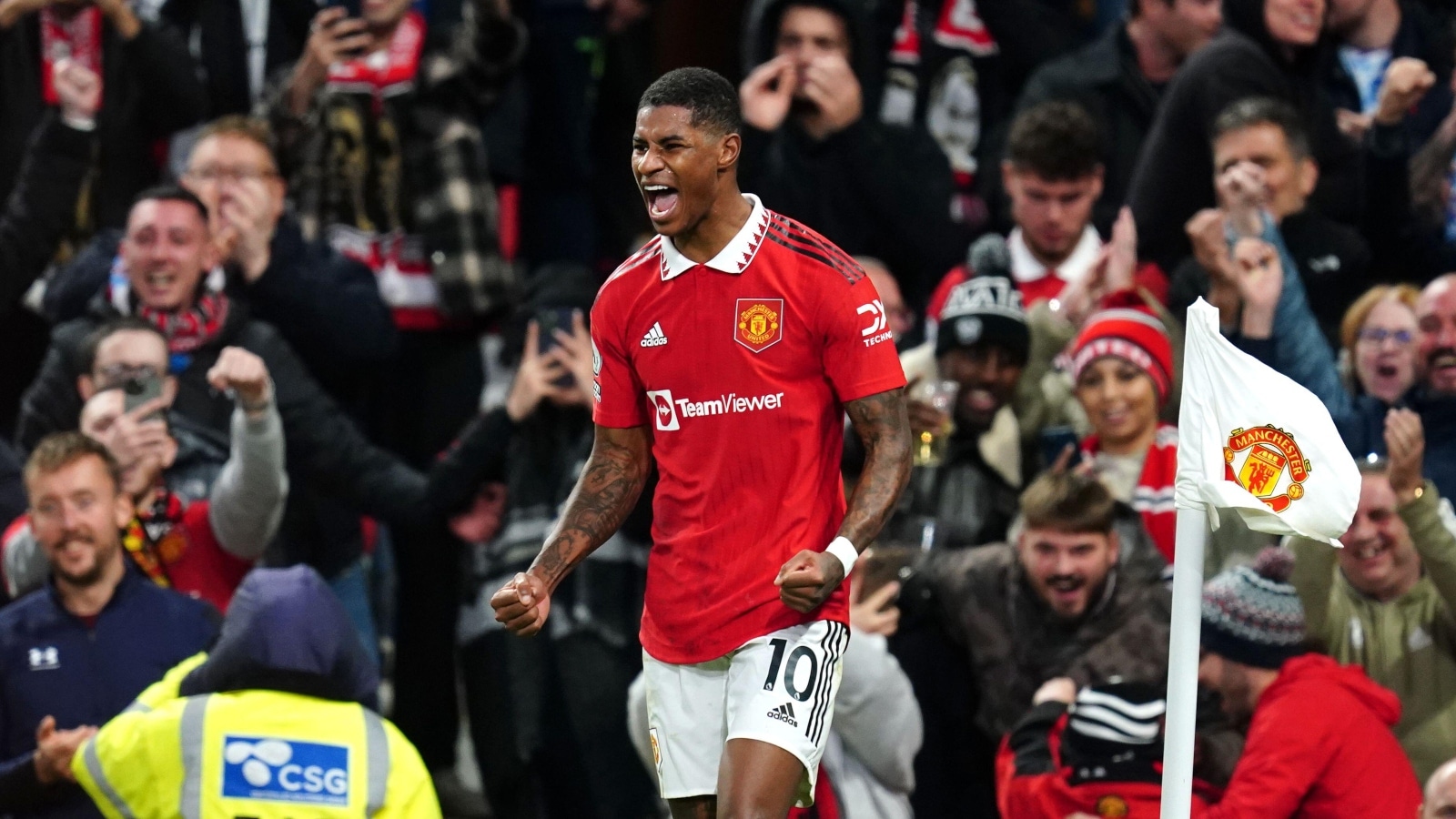 VIDÉO : BUUT ! Rashford fait le break pour United avant la pause !