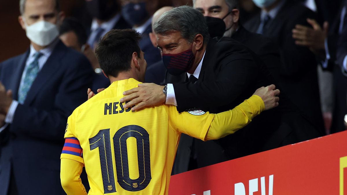 Les arriérés de salaire de Messi au Barça, Joan Laporta fait une précision