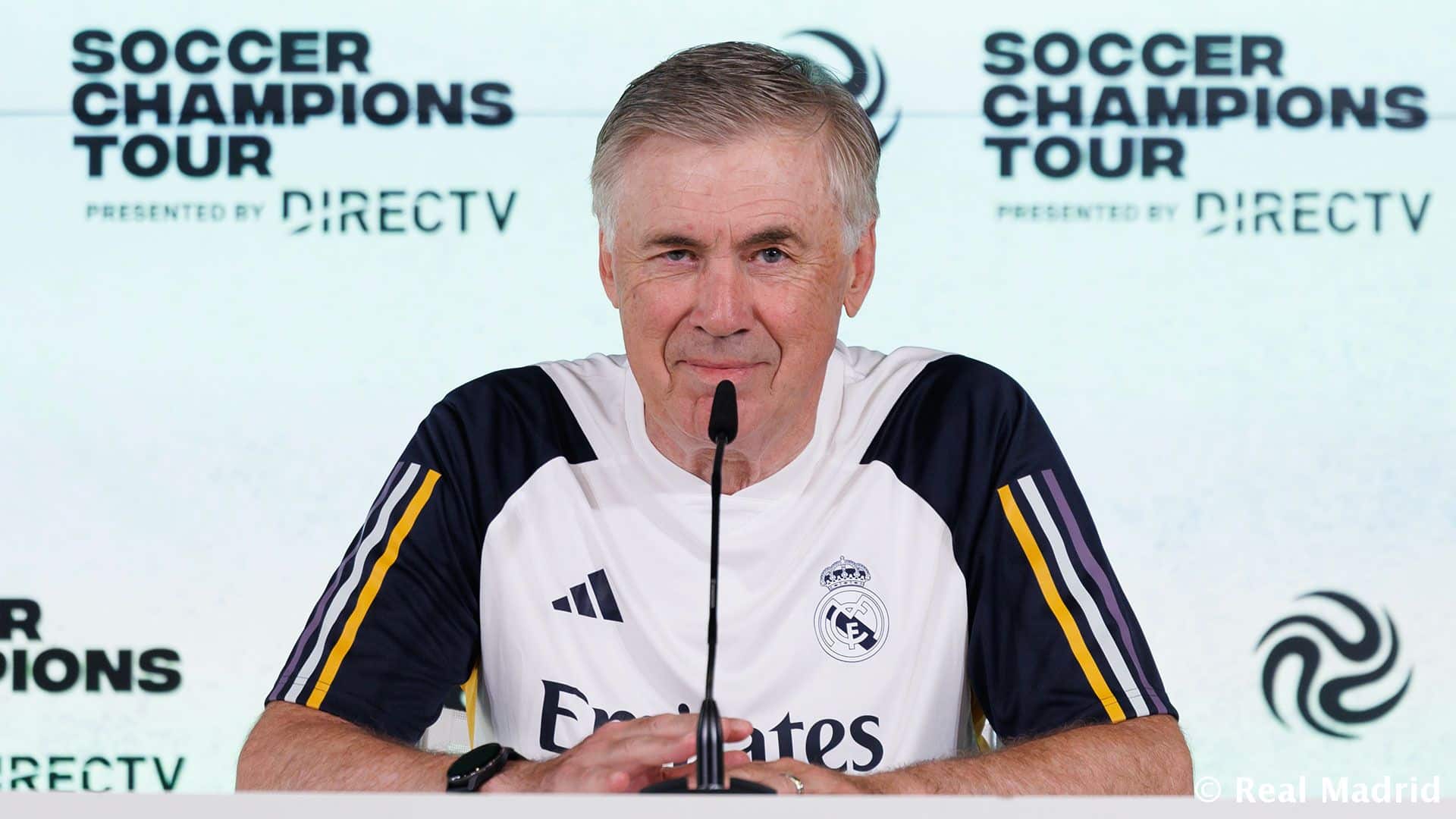 Carlo Ancelotti rassure les fans : &ldquo;Le Real Madrid a d&eacute;j&agrave; trouv&eacute; son nouveau Benzema&rdquo;