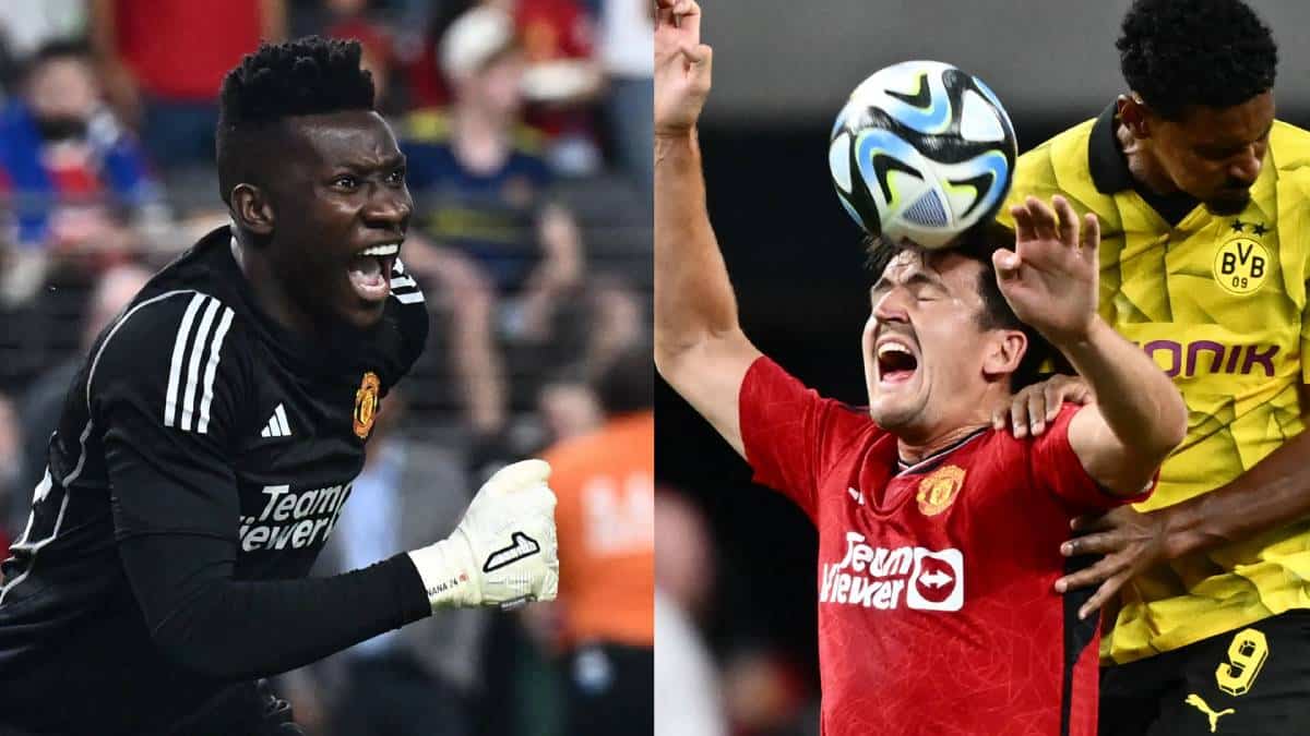 Encore une bourde de Maguire, André Onana en a déjà marre