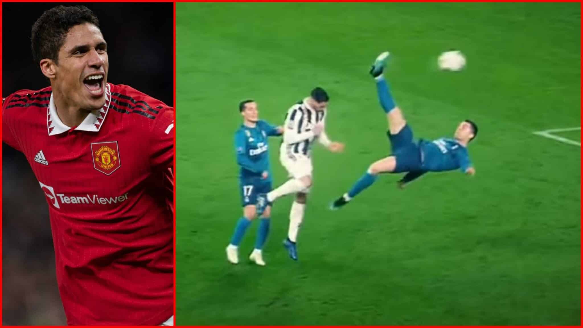C&rsquo;est mieux que la bicyclette&nbsp;de Ronaldo, Varane d&eacute;signe le meilleur but qu&rsquo;il ait jamais vu