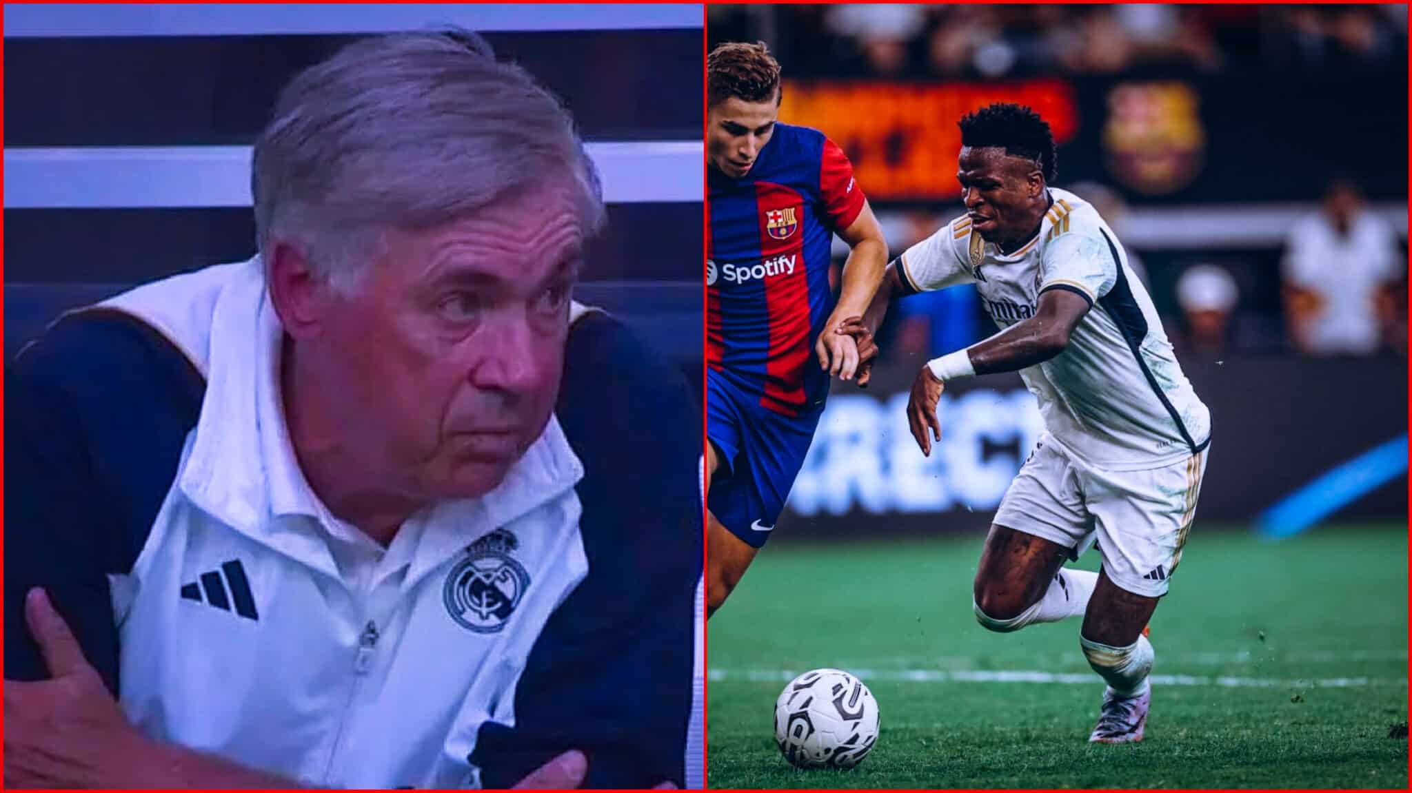 Vinicius Jr crache ses vérités à Ancelotti après le clasico : «Je n’aime pas ça»